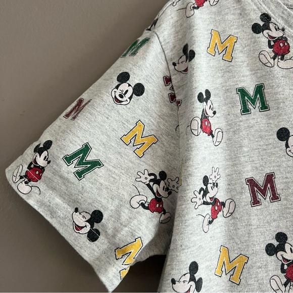Disney x Janie & Jack Boys Girls Mickey Mouse Tee All Over Print Sz 12 - Picture 6 of 8